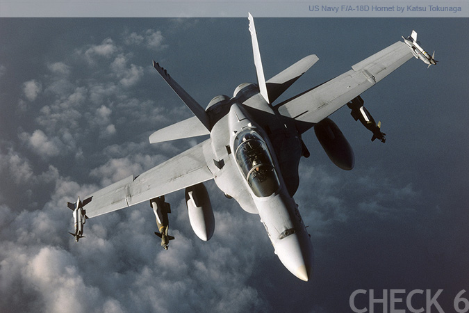 US Navy F/A-18D Hornet - by Katsu Tokunaga