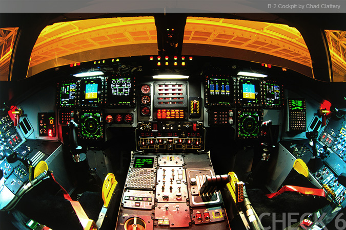 B-2 Cockpit - by Chad Slattery