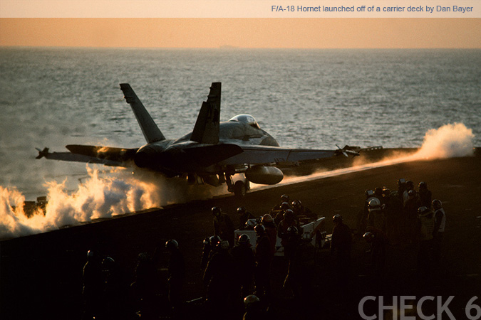 F/A-18 launch - by Dan Bayer