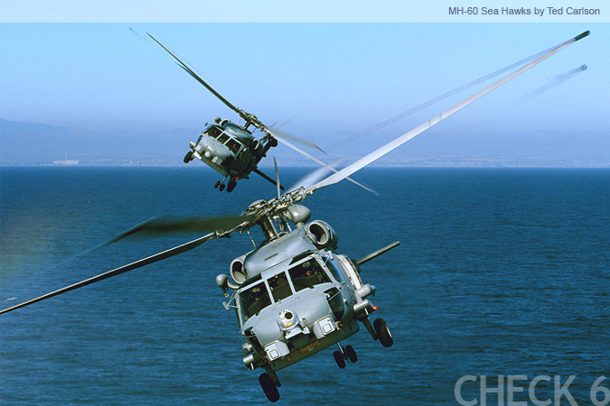 US Navy MH-60 - by Ted Carlson