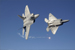 US Air Force F-22 Dropping Flares - by Katsu Tokunaga