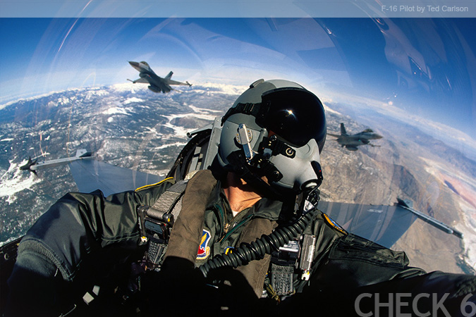 F-16 Pilot - by Ted Carlson