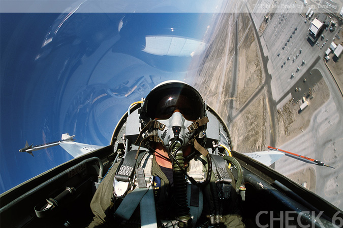 F-5E in the Break - by Tom Twomey